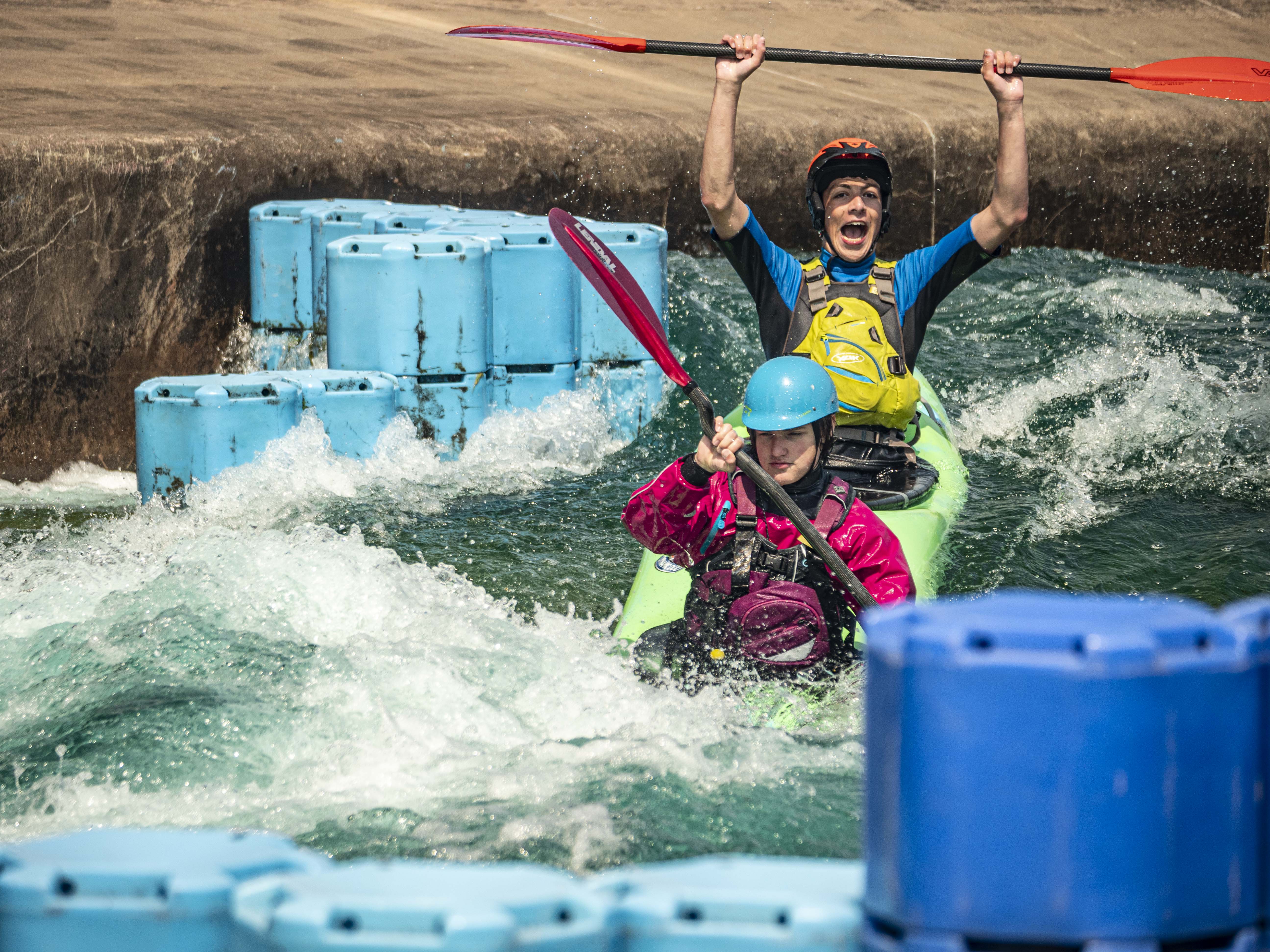 CIWW Duo kayaking fun