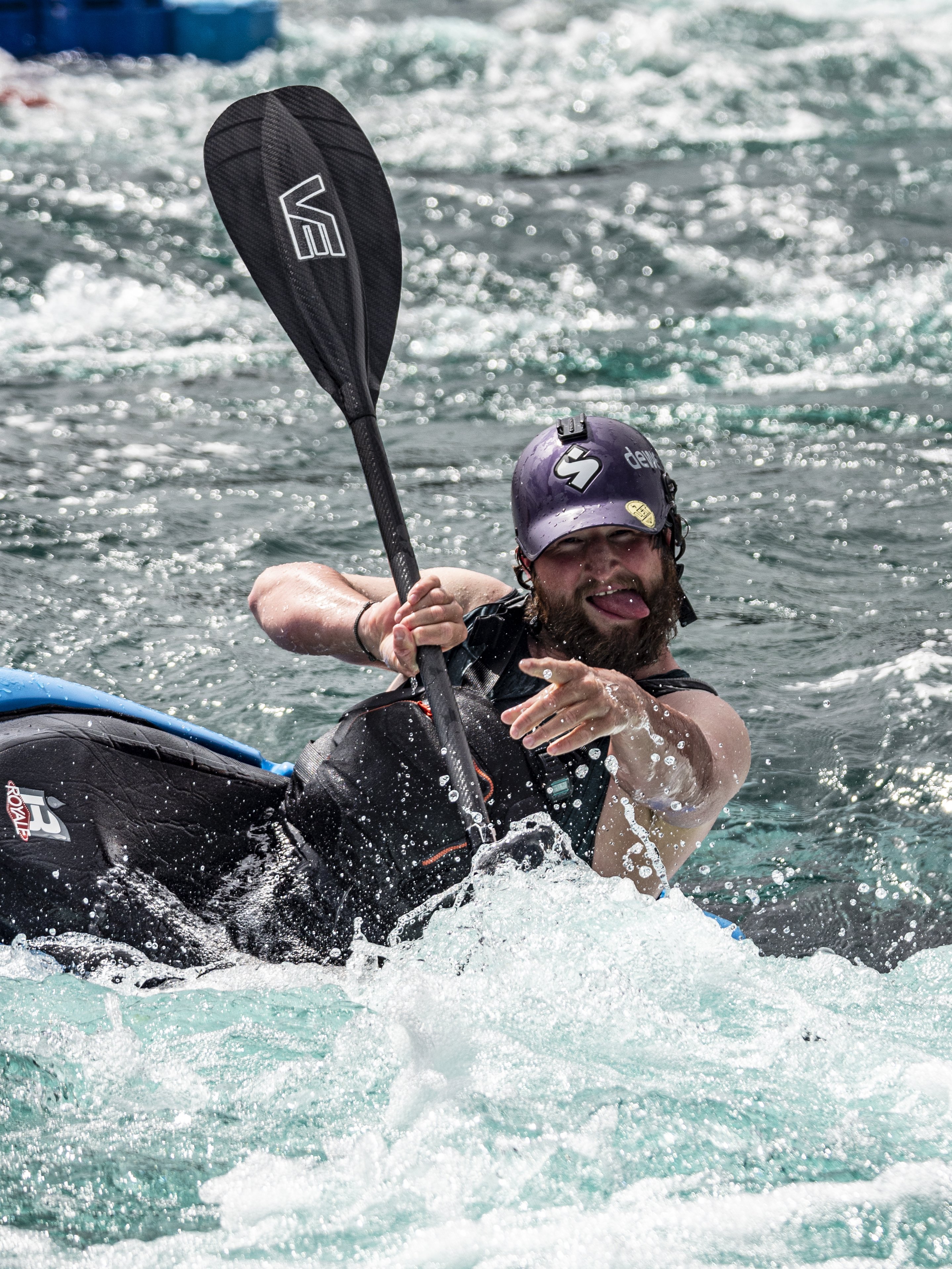 Kayaking is fun, don't be a fun sponge