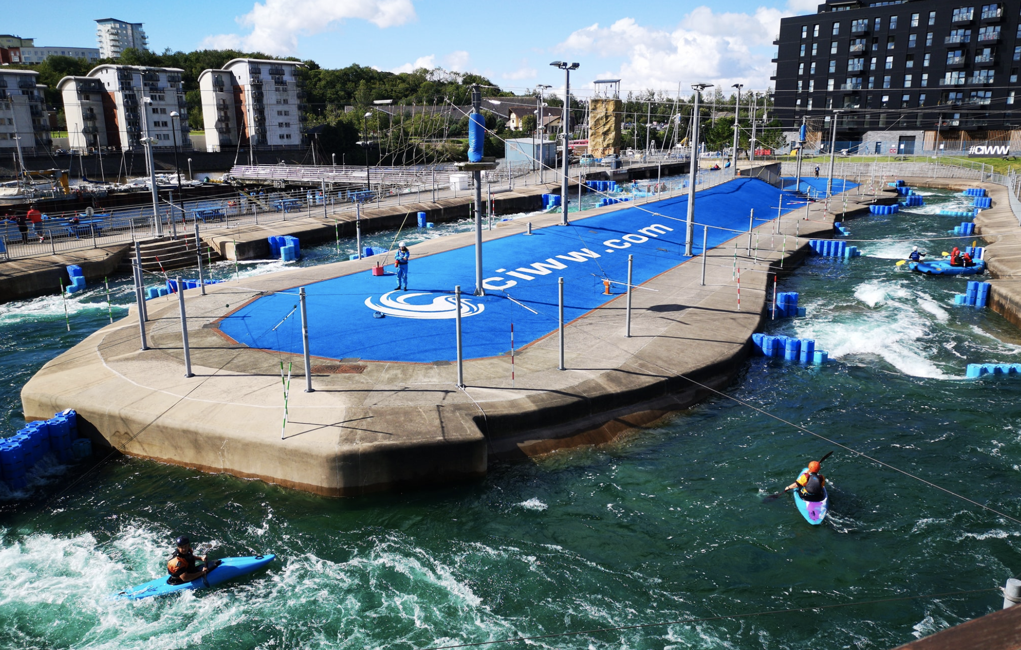 CIWW White Water Course At Cardiff Bay, Wales