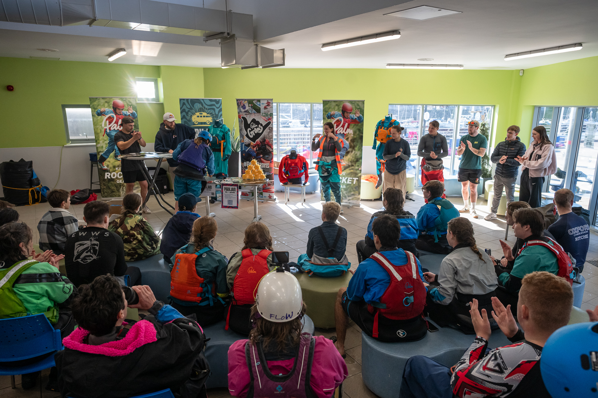 Talks, prizes and poster signings at Park Jam CIWW