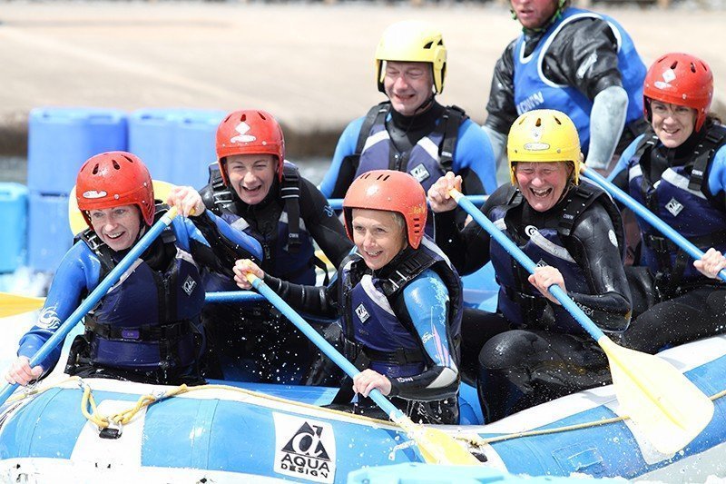 white water rafting